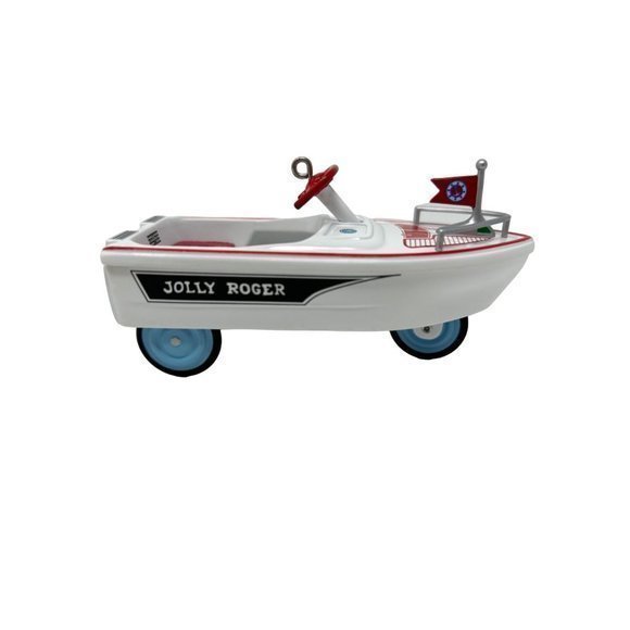 Hallmark Ornament - Vintage 1968 Murray Jolly Roger Flagship - Picture 2 of 4